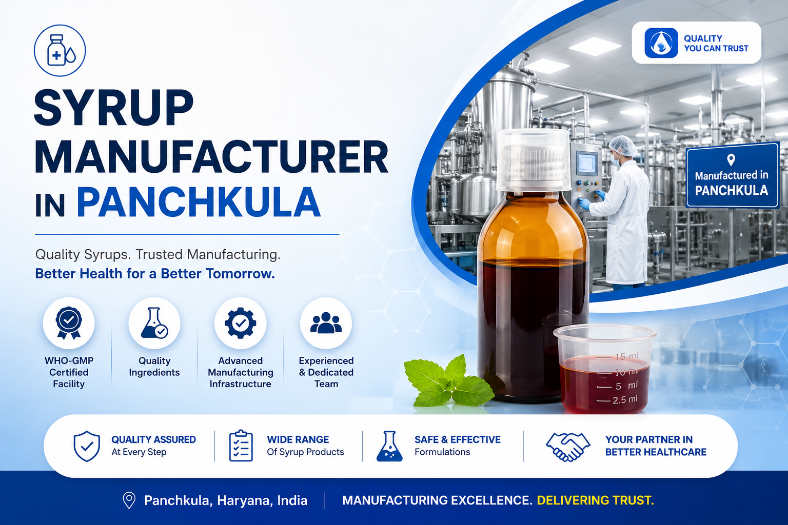 Syrup Manufacturer in Panchkula