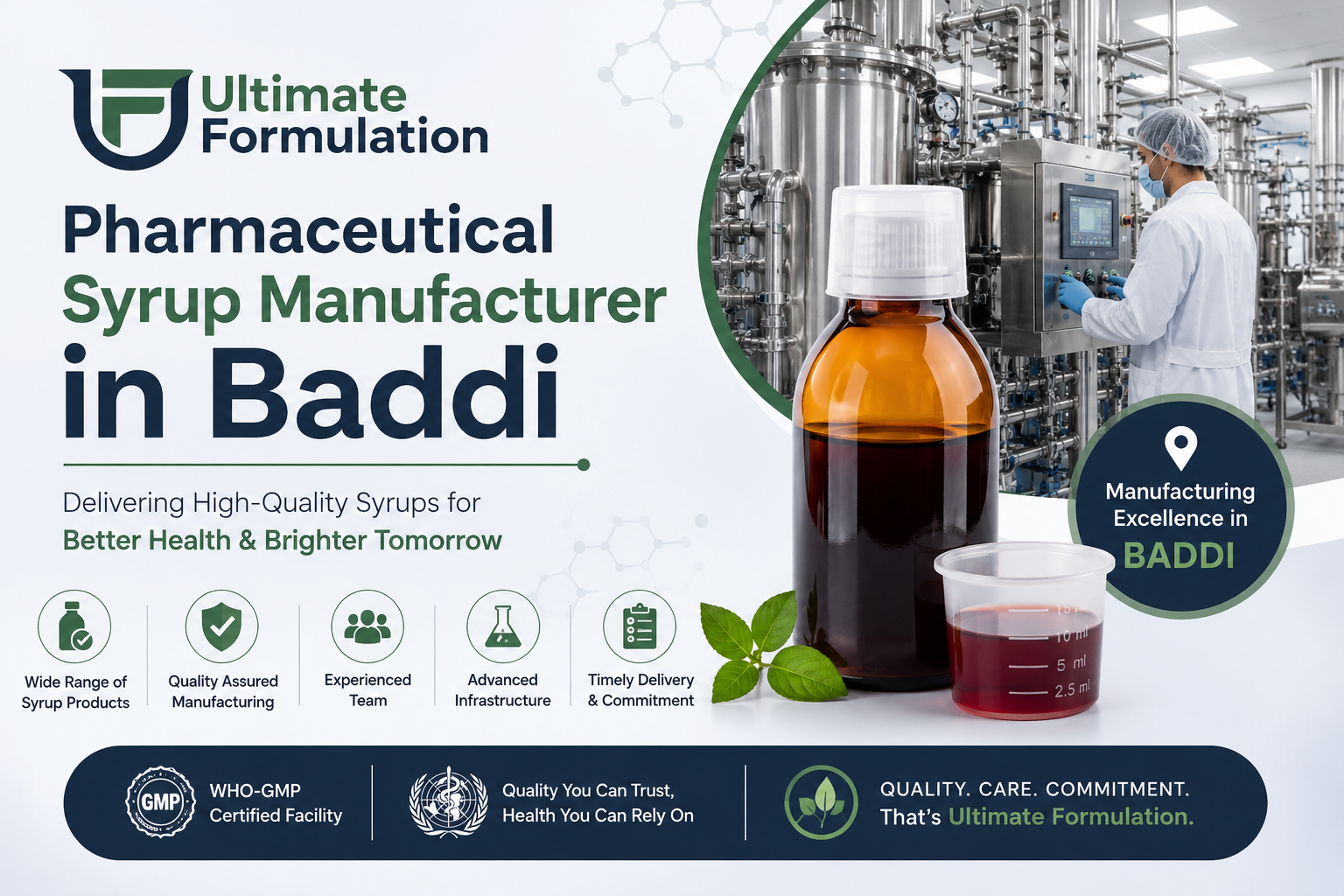 Pharmaceutical Syrup Manufacturer Baddi