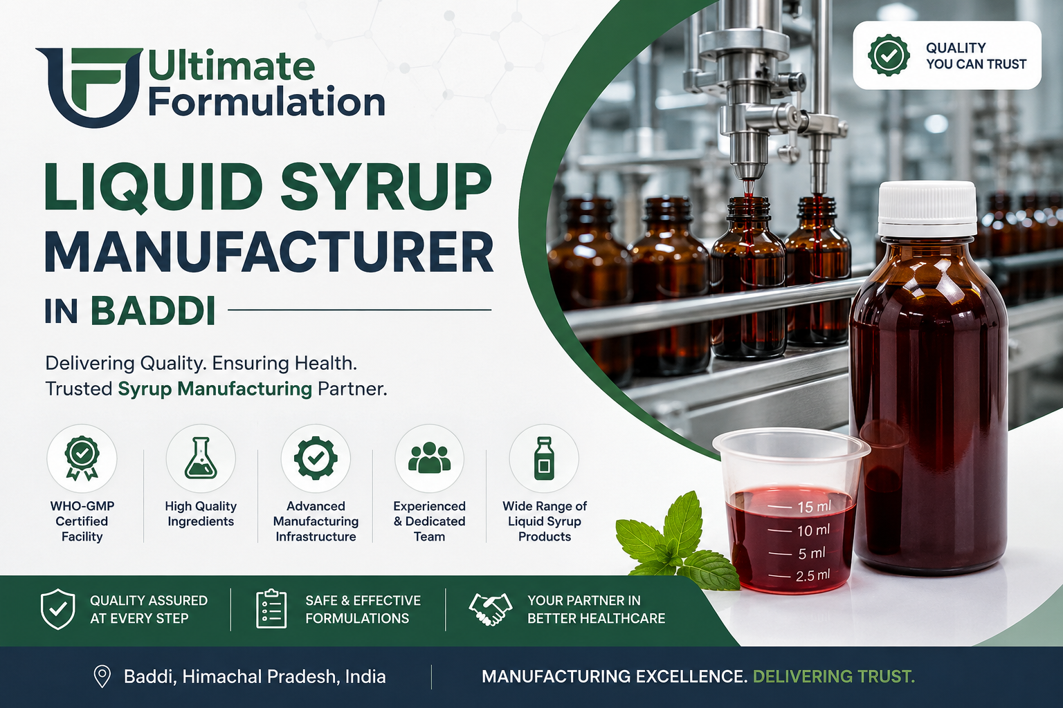 Liquid Syrup Manufacturer Baddi