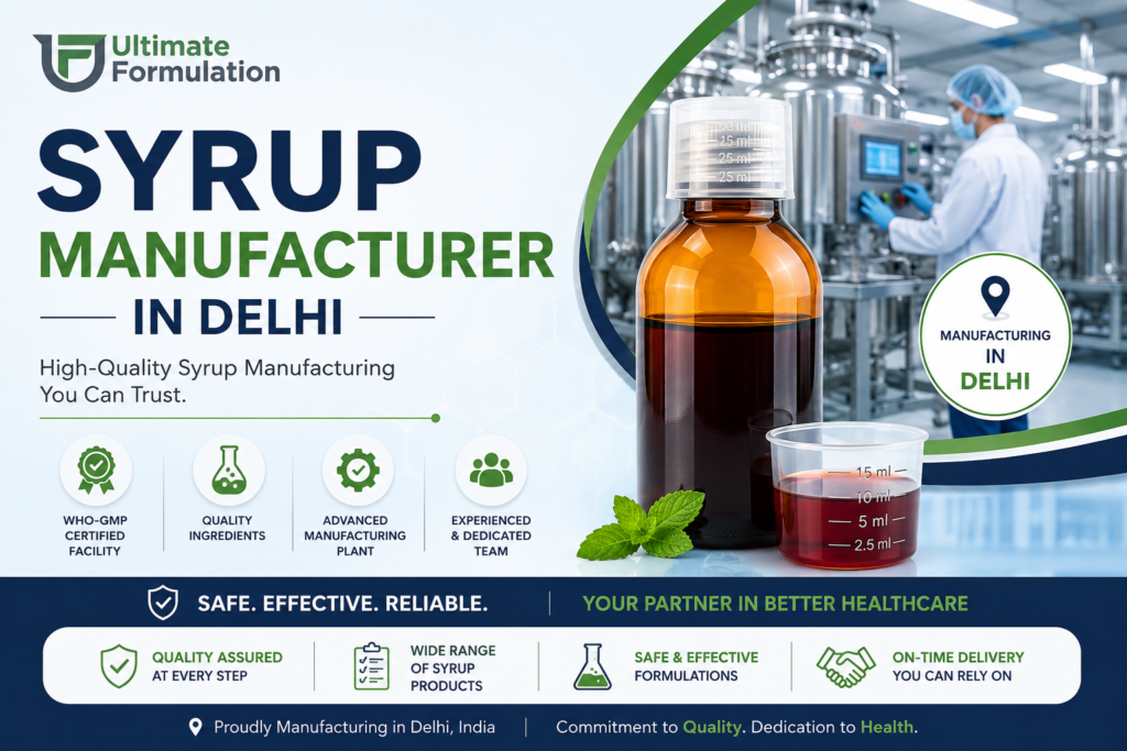 Syrup Manufacturer in Delhi