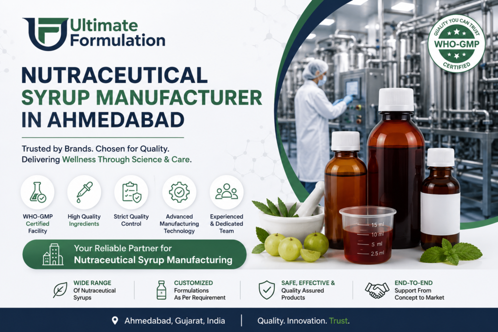 Nutraceutical Syrup Manufacturer Ahmedabad