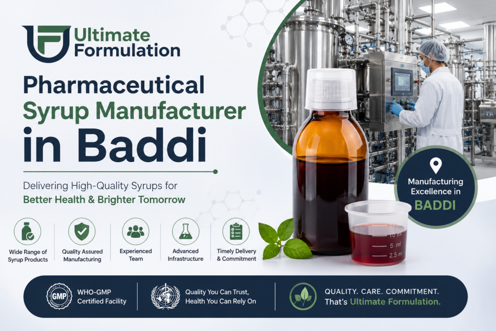 Pharmaceutical Syrup Manufacturer Baddi