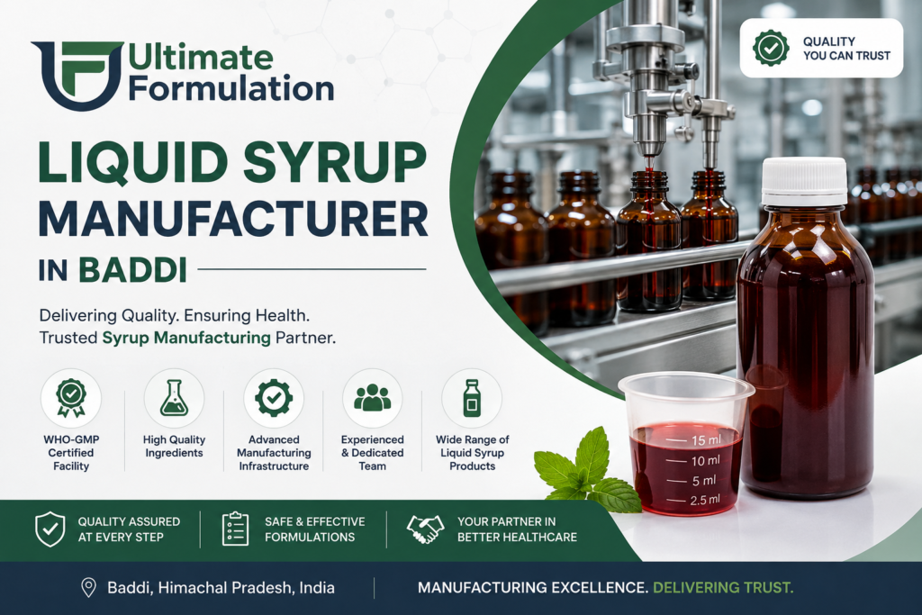 Liquid Syrup Manufacturer Baddi